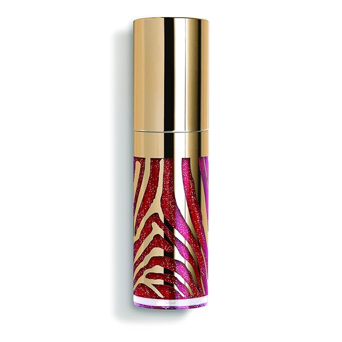 Sisley Paris Le Phyto Gloss, 5 Fireworks - Intense Glow Lipgloss - Plumps & Smoothes Lips - Ultra-Sensory Hydrating Formula - Shimmery Finish