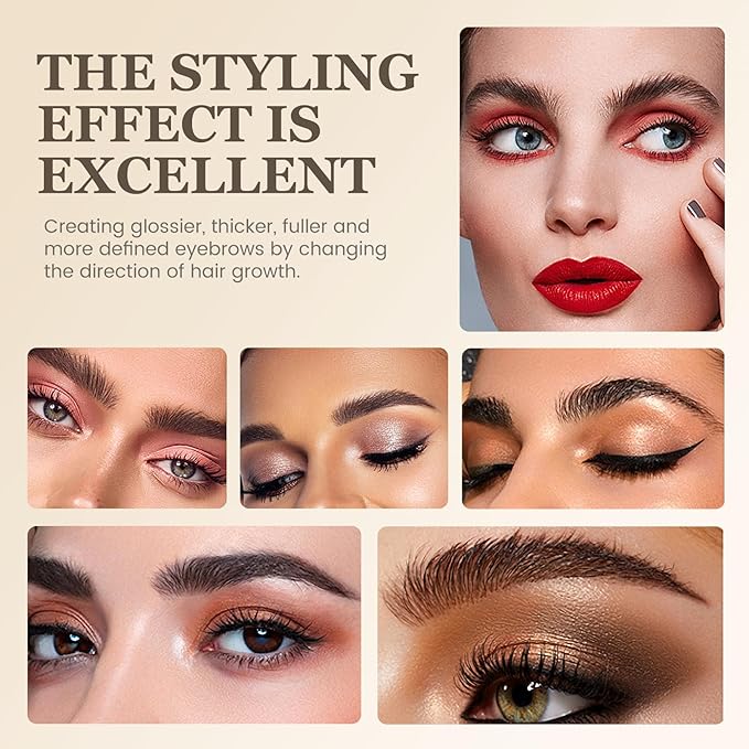 Eyebrow Lamination Kit,SUNSENT Brow Lamination Kit,Professional DIY Eyebrows Lift Styling Kit for Fuller and Messy Eyebrows,Lasting 8 Weeks,Suitable for Salon,Home Use