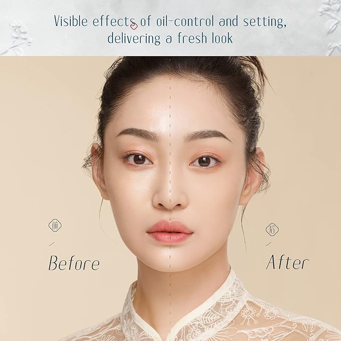 FLORASIS · Fairy Peach Blossom Ultra-light Setting Powder 01 Snow（Porch Window Edition）