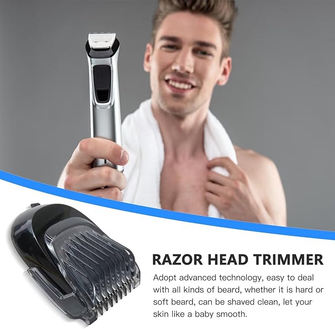 RQ12 RQ11 RQ10 Black Replacement Shaver Head Trimmer for Philips Norelco Sensotouch Arcitec Series 5000 9000 RQ1150 RQ111 RQ32 RQ1250 S9911 Smartclick Beard Styler