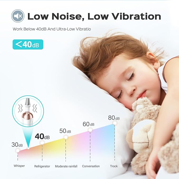 COSLUS Professional Manicure Pedicure Kit: 5 in 1 Electric Nail File Set Toenail Grinder, 5 Speed Cordless Nail Drill for Thick Nail Toenail Cuticle, Hand Feet Trimmer Buffer for Women Men Baby Pets