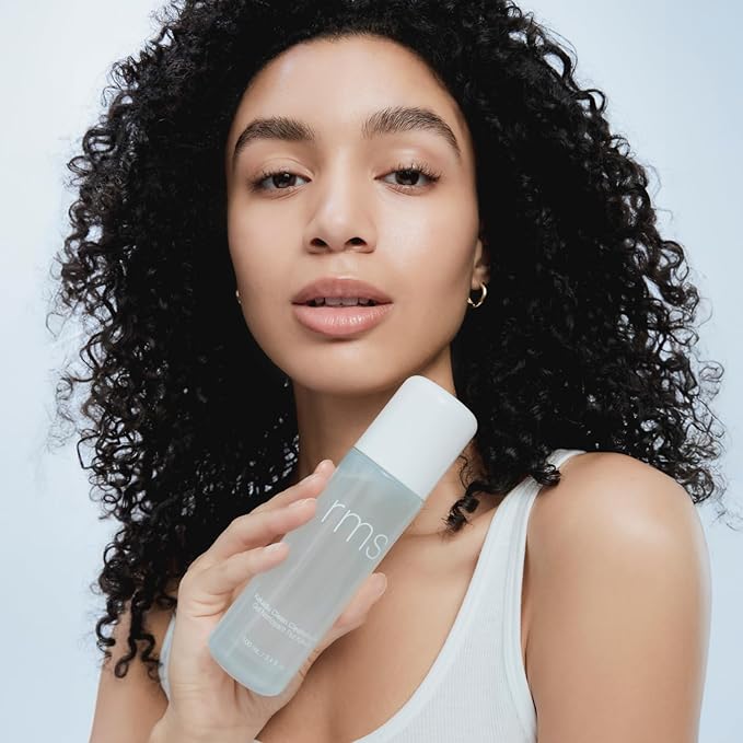 RMS Beauty Kakadu Clean Cleansing Gel - Silicone-Free Gel to Foam Gentle Facial Cleanser, SPF & Makeup Remover Hydrating Face Wash with Natural Vitamin C & Glycerin to Support the Skin Barrier