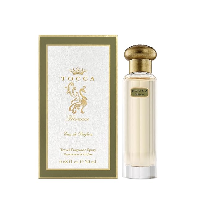 Tocca Women's Eau de Parfum, Florence & Cleopatra Fragrance Set - Hand-Finished Bottle, 20ml each