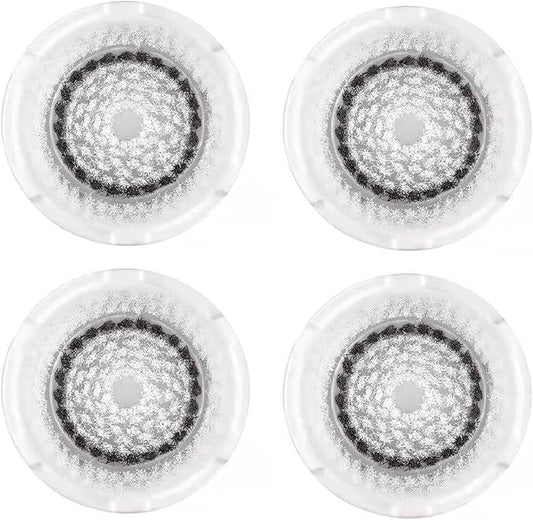 Clarisonic Sensitive Facial Cleansing Brush Head Replacement for Mia 1, Mia 2, Mia Fit, Alpha Fit, Smart Profile Uplift, 4 Count