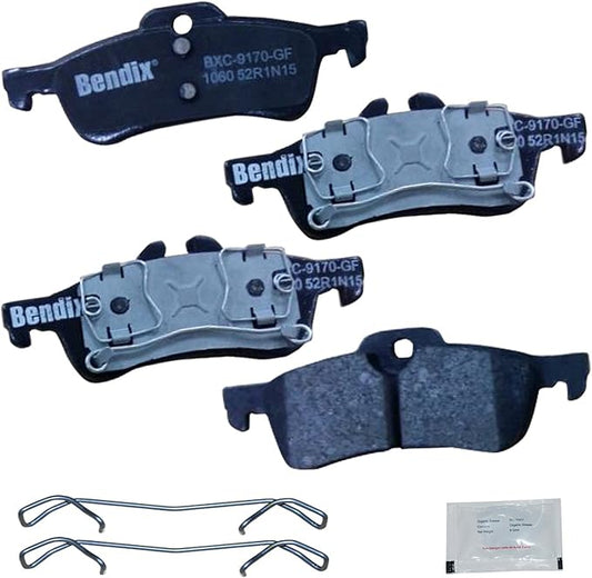 Bendix Priority1 CFC1060 Ceramic Rear Brake Pads for Mini Cooper 2008-2002
