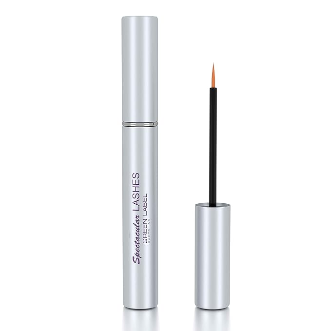 Eyelashes & Eyebrows Growth Products. Eyelash Growth Serum & Eyebrow Enhancer: “Spectacular Lashes”. Green Label Cosmetics