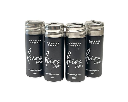 4PK Premium brow mapping string, Effortless eyebrow mapping. The perfect PMU Supplies and Microblading Supplies for your eyebrow measuring tool kit. 459.3FT per 4 pack! (4 Pack - Black)