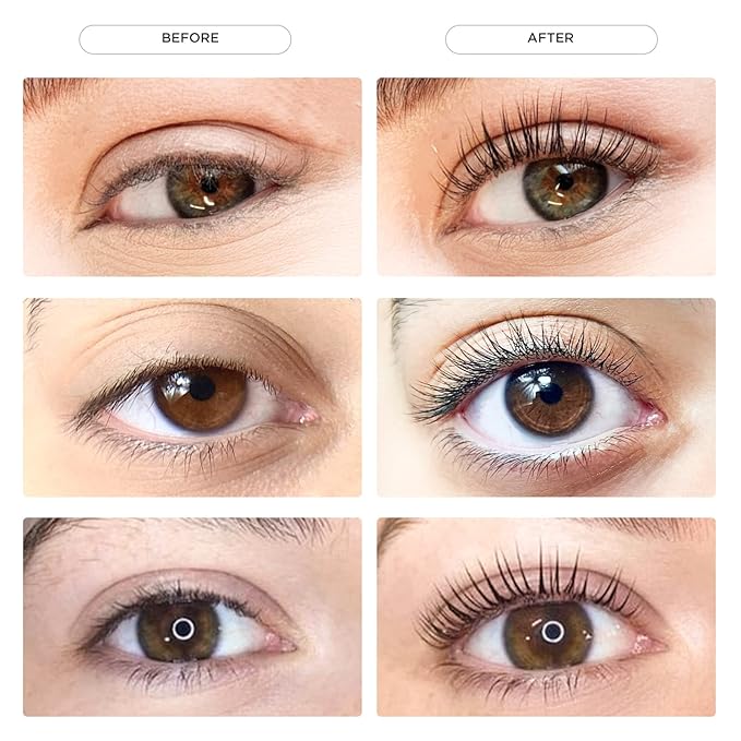 LASHVIEW Lash Lift Kit,Lash Lift,Professional Eyelash Perm Kit,Liquid Set,Semi-Permanent,Curling Perming,Wave Lift Extension Perm Set,10 Times