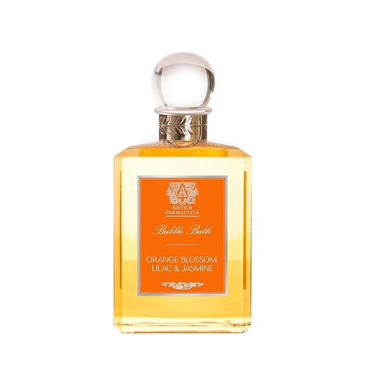 Antica Farmacista Orange Blossom Lilac & Jasmine Bubble Bath, 16 Fl Oz