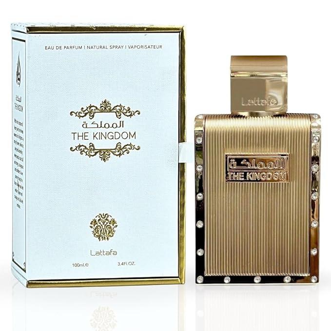 Lattafa The Kingdom Eau De Parfum Spray for Men, 3.4 Ounce