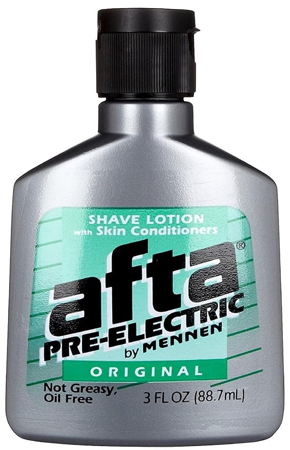 Afta Pre-Electric Shave Lotion With Skin Conditioners Original 3 oz