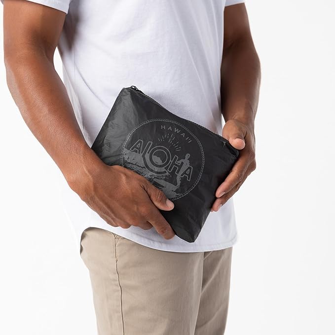 ALOHA Collection Small Pouch | Lightweight, Packable, and Splash-Proof Makeup Pouch | Easy to Clean