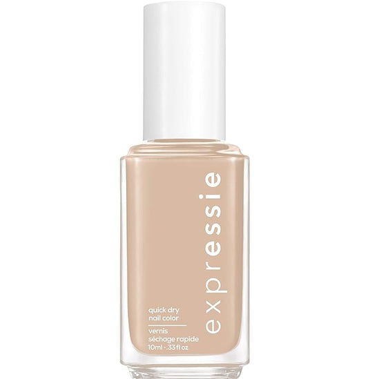 essie Expressie Nail Polish, Quick-Dry Muted Beige Nail Polish, Vegan, Millennium Momentum, 0.33 fl oz