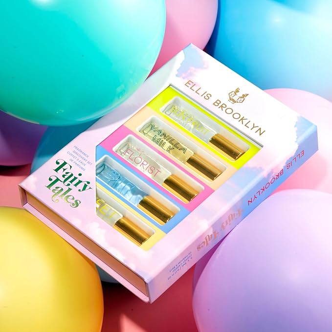 Ellis Brooklyn FAIRY TALES Eau De Parfum for Women - Rollerball Gift Set Perfumes, Gift Sets for Women, Clean Perfume, Long Lasting Perfume