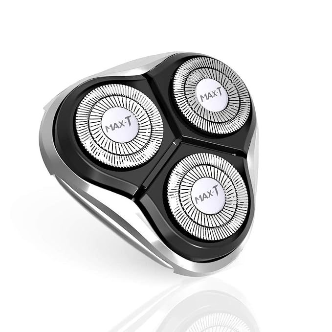 MAX-T Replacement Shaver Head - 100% Original Mens Rotary Shaver Replacement Head