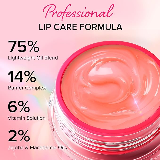 MAREE Lip Mask with Hyaluronic Acid - Overnight Butter Balm - Moisturizer for Very Dry Lips - Hidratante de Labios Care Hydration