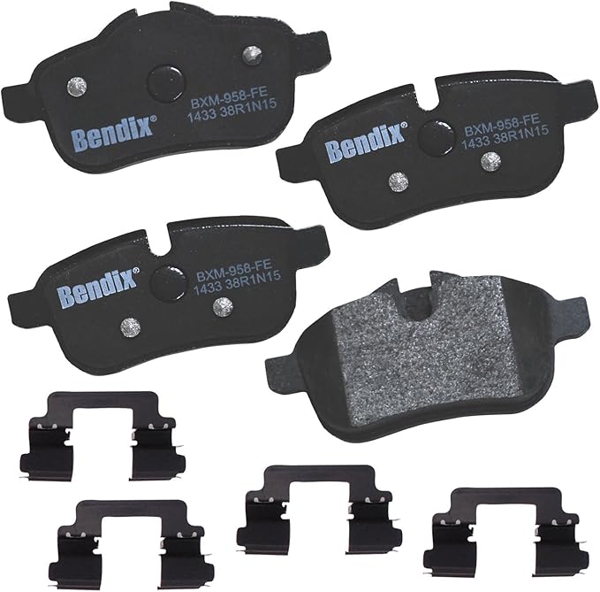 Bendix Priority1 CFM1433 Semi-Metallic Rear Brake Pads for BMW Z4 2016-2009