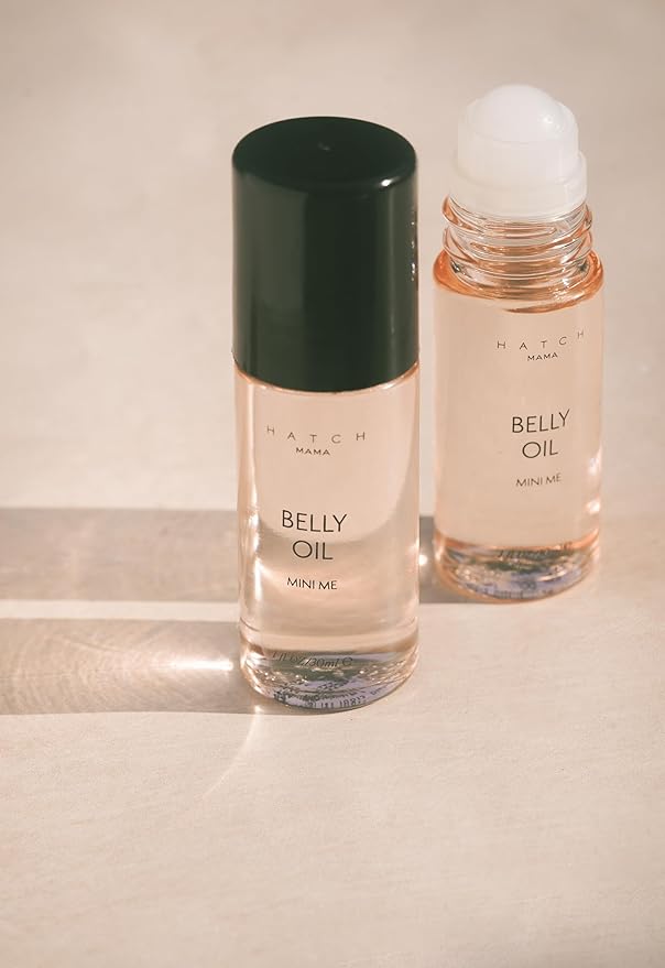 HATCH Belly Oil Mini Me - 1oz Quick-Drying Belly Oil - Vegan & Plant Based Nutrient Rich - Supports Skin Throughout Pregnancy