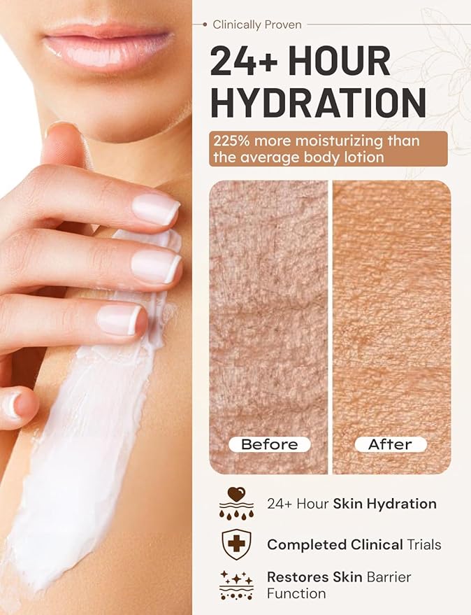 Karité Crème Corps Shea Butter Body Cream | Hydrating Moisturizer for Dry & Sensitive Skin | Dermatologist-Formulated and Approved | Cruelty-free & Hypoallergenic for all Skin Types