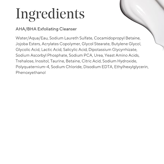 Murad Smooth & Replenish Value Set - 2-Piece Full-Size Set $117 Value - AHA/BHA Cleanser & Water Gel Moisturizer