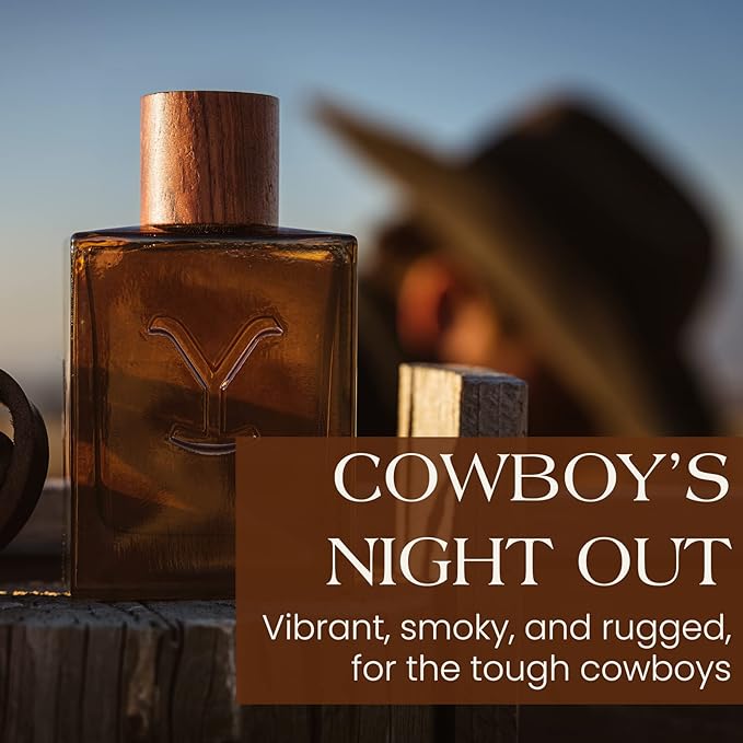 Tru Fragrance Beauty Yellowstone Ride Men's Cologne, 3.4 fl oz (100 ml) - Vibrant, Smokey, Rugged