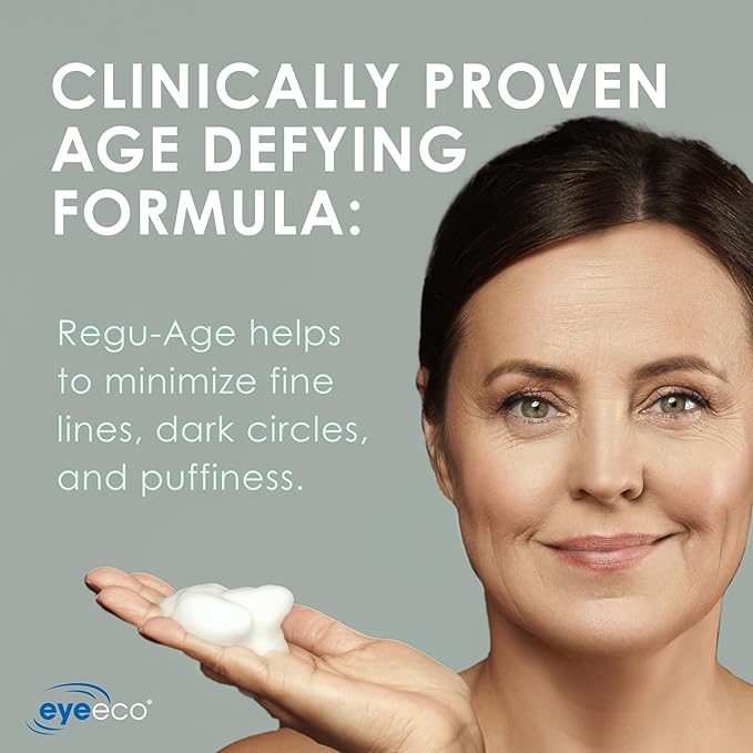 Eye Eco Age-Defying Tea Tree Eyelid and Facial Cleanser –Hydrating & Non-Irritating Cleanser – Infused with Shea Butter & Vitamin E - Vegan and Gluten-Free - 50mL