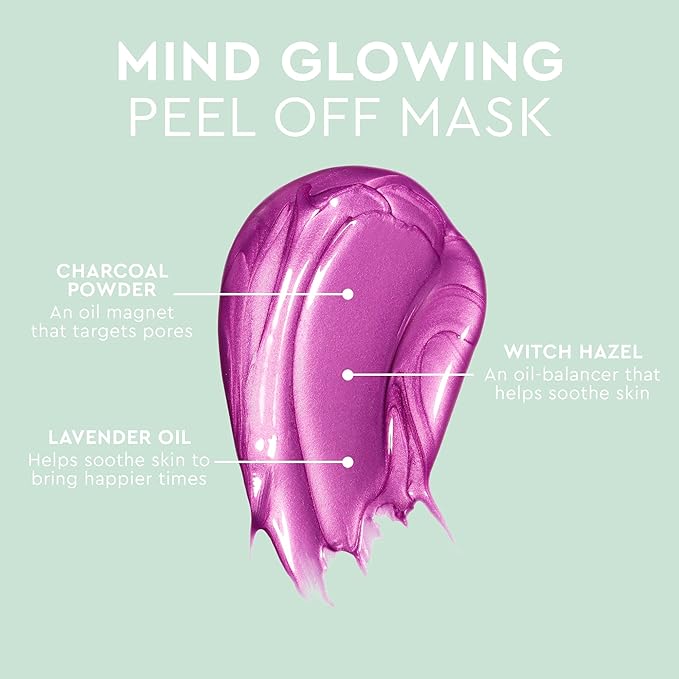 florence by mills Mind Glowing Peel Off Mask, 1.7 oz/ 50mL