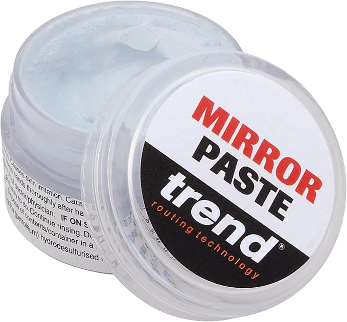 Trend Ultra Fine Mirror Paste & Premium Leather Strop, Hone and Polish Your Knives and Sharpened Tools, DWS/MP/KIT