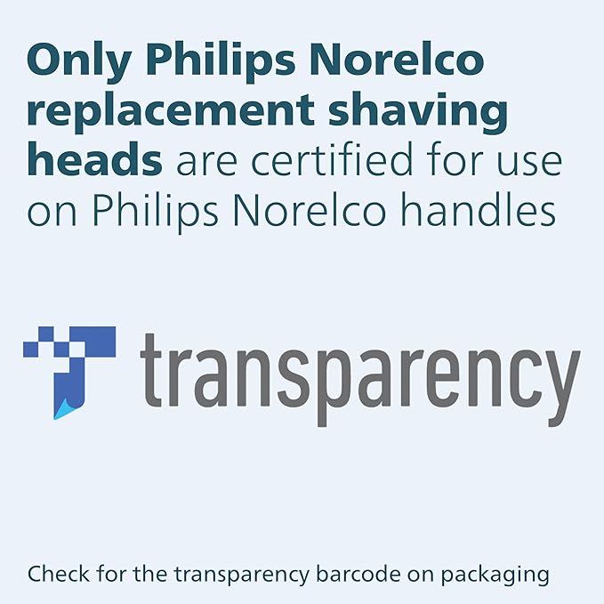 Philips Norelco Genuine SH60/72 Shaving Heads Compatible with Norelco Shaver Series 6000