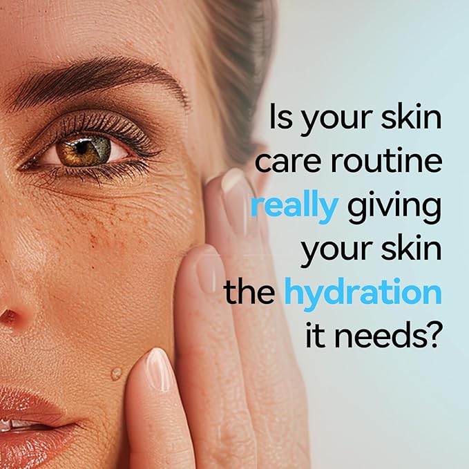 Ultra Hydrating Serum 3% 4D Hyaluronic Acid Smoother Skin|Pre-makeup SkinCare|Anti-Aging serum for face Single-Use Vials Skincare for Dry&Sensitive skin(1.2 ml)*30