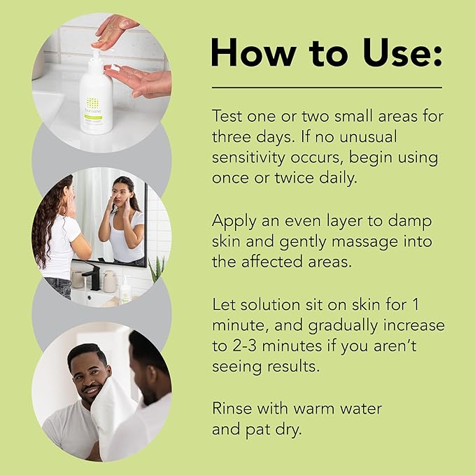 humane Benzoyl Peroxide Acne Body Wash - 10% Maximum-Strength Acne Treatment for Face, Skin, Butt, Back and Body - 8 Fl Oz - Dermatologist-Tested Non-Foaming Cleanser - Vegan, Cruelty-Free