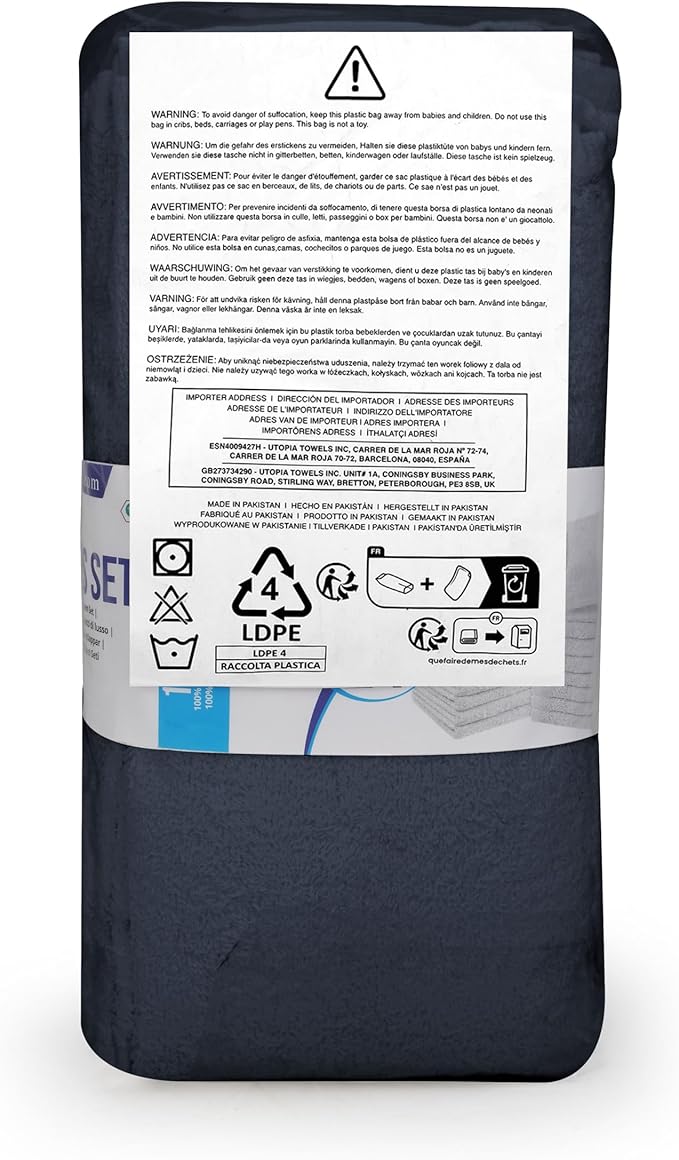 Utopia Towels 12 Pack Premium Wash Cloths Set, 12 by 12 Inches, 100% Cotton Ring Spun, Highly Absorbent and Soft Feel Essential Washcloths for Bathroom, Spa, Gym, and Face, Dark Brown