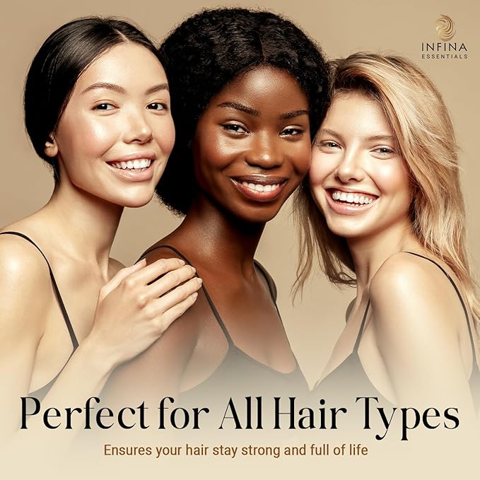 Batana Oil Shampoo with Biotin & Tea Tree Oil - Hair Growth & Thickening Shampoo for Men & Women - Sulfate Free, Promotes Hair Strength & Hydration, 16 fl oz