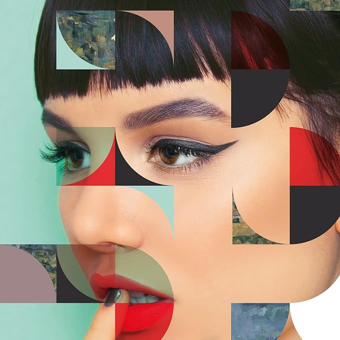 Nouba Quattro Eye Shadow Palette Set - Buildable Colorful Eye Makeup with Pigmented Matte, Velvety Shimmer Finish Rich Rainbow Color Corrector for Shading & Contouring Smokey Eye (Color 641)