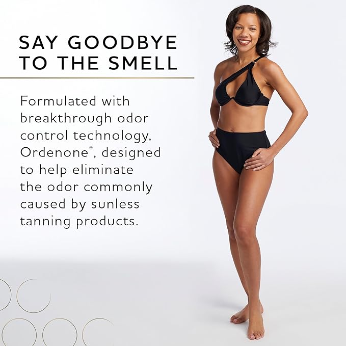 Norvell Sunless Self Tanning Bundle - Venetian Self Tanner Mousse with Bronzer, 8 Fl Oz + Streak-Free Tan Applicator Mitt - Premium Natural Looking Self Tanning Foam and Washable Self Tan Mitt