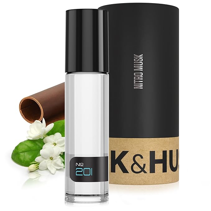 Musk & Hustle version of Ombre Leather 2018, Men's Cologne Oil, Highest Grade Ingredients & Most Complex Formula, 10ml Pure Oil, Blended In-House in U.S.A