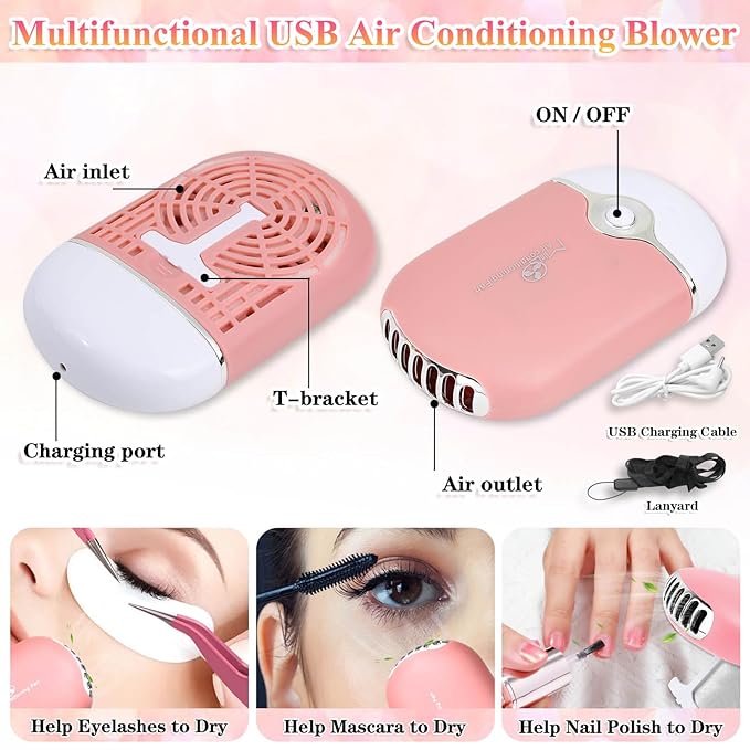 EyeLash Extension Kit for Beginners, Professional Lash EyeLash Extension Practice Kit with Everything, Mannequin Head, Eye Lashes Glue, Lash Kit for Eyelash Extensions Beginners Training