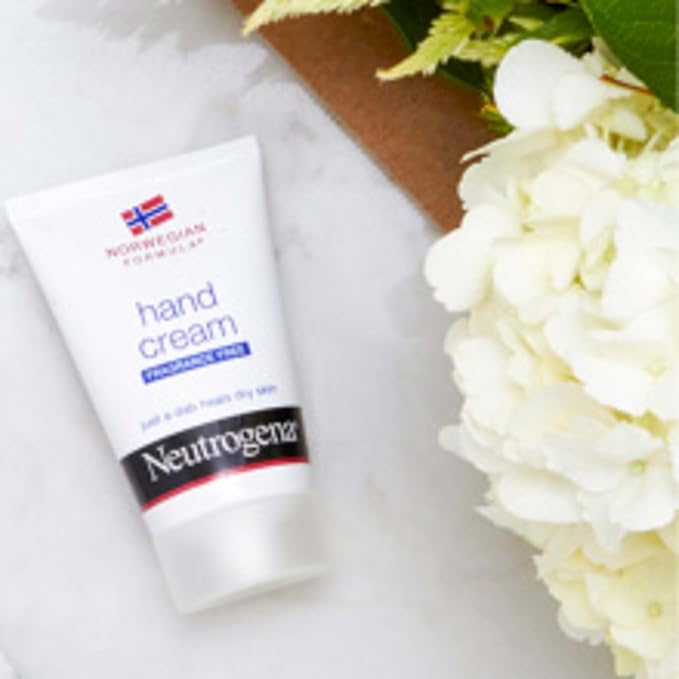 Neutrogena Norwegian Formula Moisturizing Hand Cream Formulated with Glycerin for Dry, Rough Hands, Fragrance-Free Intensive Hand Lotion, 2 oz, 6 Pack