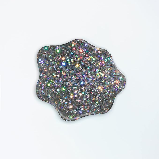 Dazzle Dry Nail Lacquer (Step 3) - Diamond - A holographic micro-glitter in a clear base. (0.5 fl oz)