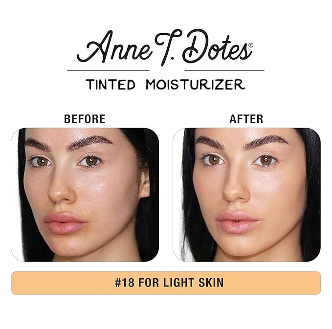 theBalm Anne T. Dotes Tinted Moisturizer, #18 (For Light Skin), 1 fl. Oz