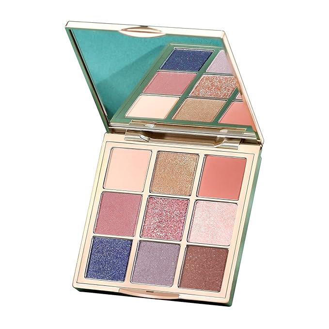 CATKIN 2Pcs Makeup Set Includes BB Cream Air Cushion Foundation C01 and Eyeshadow Palette C08
