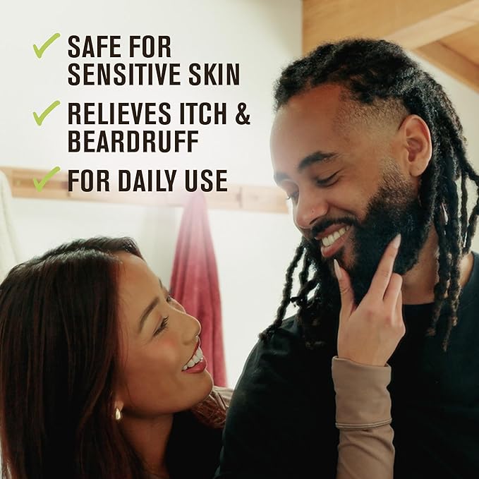 Every Man Jack Unscented Beard Bundle - Fragrance Free for Sensitive Skin - Contains (1) each of Beard & Face Wash, Beard Butter, and Beard Oil