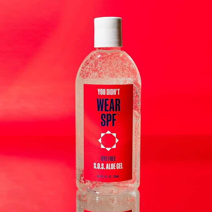 S.O.S Aloe Gel - 97% Pure Undiluted Aloe for Soothing Skin Relief