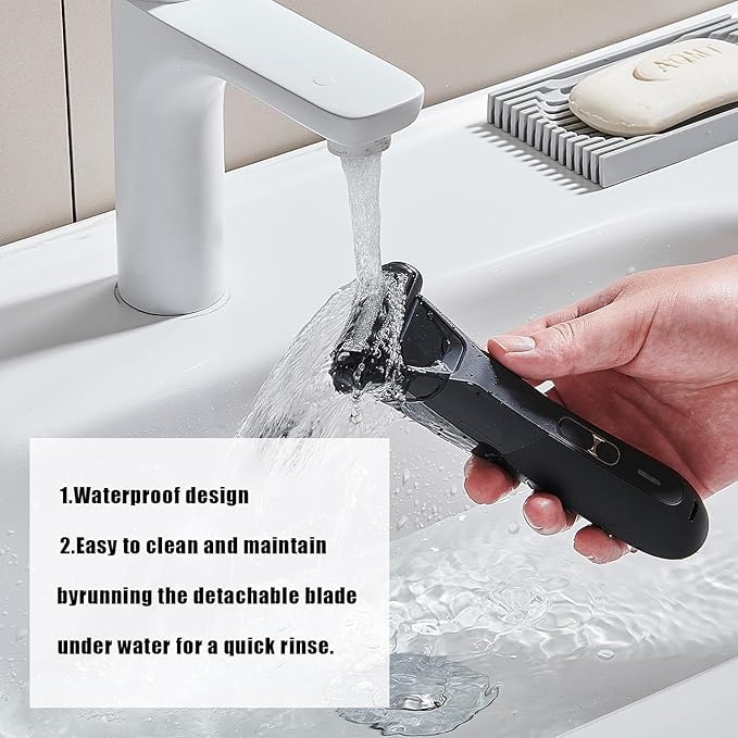 Replacement Foil Blade Compatible with MANSCAPED The Lawn Mower 5.0 Ultra Hair Trimmer,Stainless Steel Groin Hair Foil Shaver Head for Close Body Hair Grooming,2 Pack