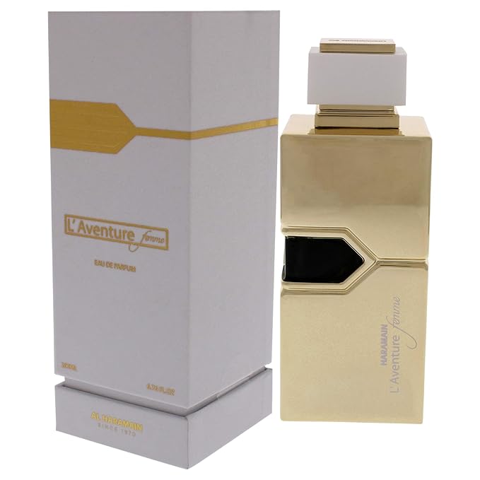 Al Haramain L'Aventure Femme - Arabian Perfume for Women - Long Lasting Perfume for Women - Floral Fragrances - Eau de Parfum for Women - 6.76 oz