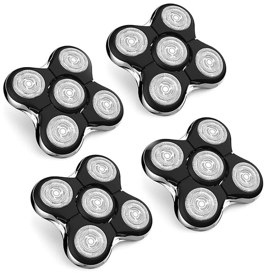 Shaver Replacement Head Compatible with Remington Electric Shaving Model SPR-XR7000,for Bald Men.(4packs)