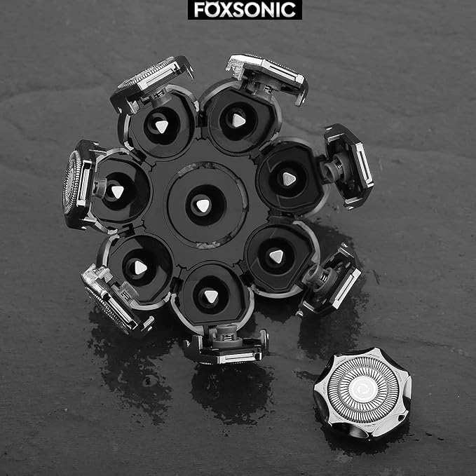 8 Blades Head Shaver Replacement Heads for Many Main Brands Electric Shaver Razor Bald Men