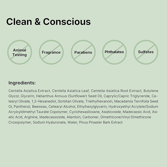 COSRX Pure Fit Cica Cream, 50ml / 1.69 fl.oz | Centella Asiatica Face Moisturizer Recommended for Acne-Prone Skin, Reduce Redness | Not Tested on Animals, Korean Skincare