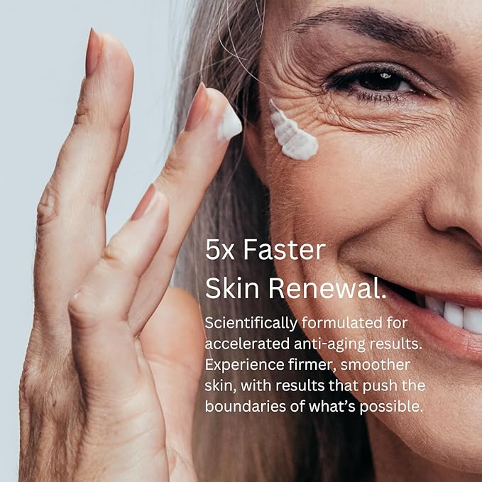 Your Face Lift In A Bottle - 2.5% Encapsulated Retinol Cream for Ultimate Age-Defying Support. W/Shea Butter + Vitamin A, C, and B3. 50ml anti-aging cream.