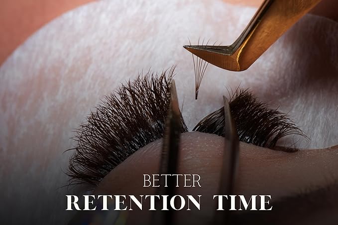 Promade XXL Box - 1200 FANS | Pinneacle Premade Volume Fans For Eyelash Extensions | 8 sizes-in-1 Box | 9mm-16mm | C, CC, D & L curl | 0.07 | 6D Volume (CC curl)